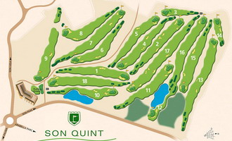 Hit - Club de Golf Son Vida (Son Quint) - mapa